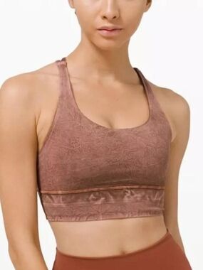 lululemon athletica Sculpt Scoop Sports Bra - Mauve